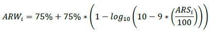 SoP Calculating risk-based levies Rule 2.3 formula